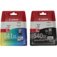 Los mejores  - Canon PG-540XL+CL-541XL Cartucho de tinta original Negro XL y Tricolor XL para Impresora de Inyeccion de tinta Pixma